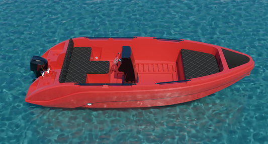 HRW Eco-mariner 49 - Durable and Eco-friendly HDPE Boat
