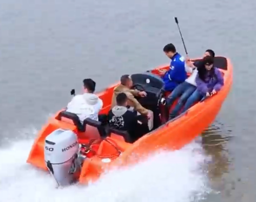 HRW Eco-mariner 49 - Durable and Eco-friendly HDPE Boat