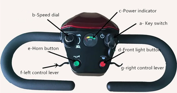 4 Wheel Folding Electric Mobility Scooter With One Seat Can Mobility Scooter For Elder