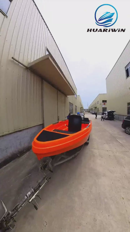 HRW Eco-mariner 49 - Durable and Eco-friendly HDPE Boat